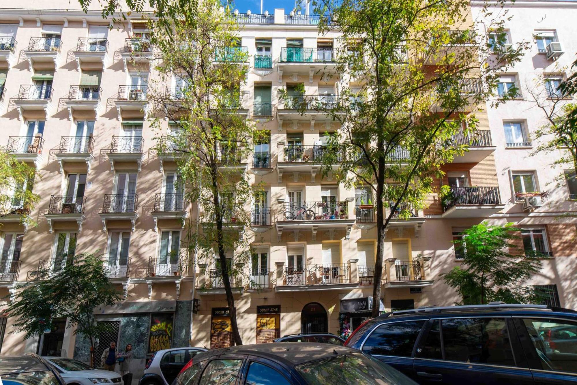 Acogedor Piso En Barrio De Salamanca 2 Hab 2 Bano Madrid Exterior foto